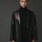 Veste en 100% cuir d'agneau, élégante et résistante, pour un look raffiné.